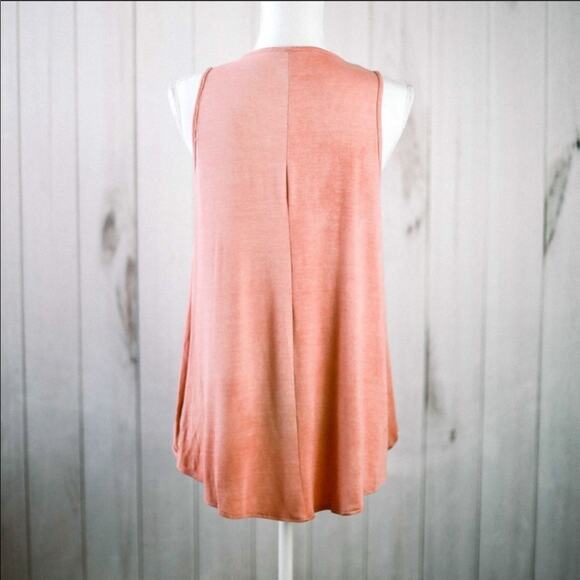 Sleeveless tank top in pink  medium large - Picture 6 of 7